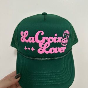 lacroix dark green cap hat - lacroix lover